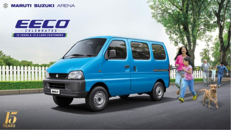 Maruti Eeco 12 Lakh Sales in 15 Years
