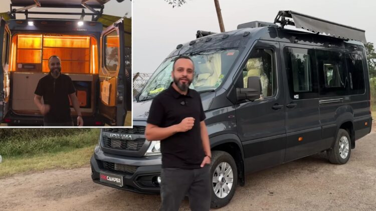Prakash Raj Force Urbania-based Modified Caravan