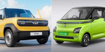 VinFast VF3 vs MG Comet Specs Features Design Comparison