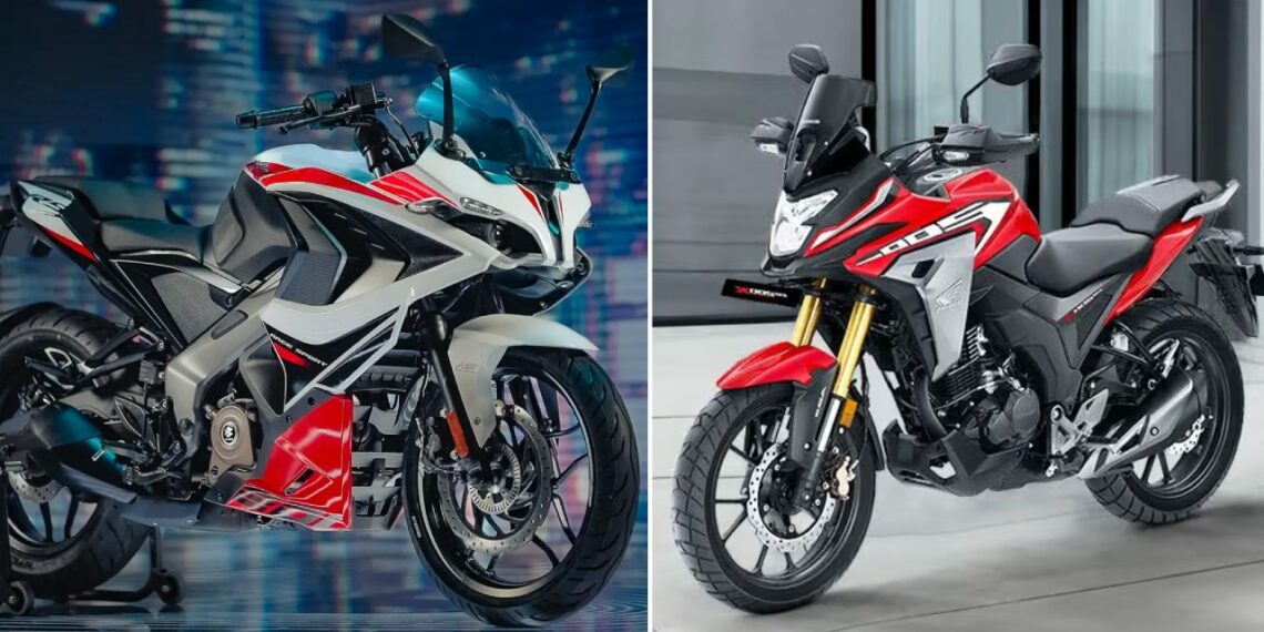 2025 Honda NX200 ADV vs Bajaj Pulsar RS200 Specs Price Features Comparison