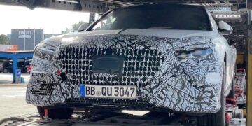 2026 Mercedes S-Class Facelift Spied Testing