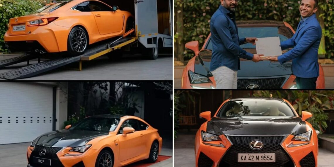 Boopesh Reddy Buys Lexus RC-F