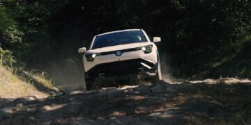Maruti e Vitara Testing Rough Proving Ground