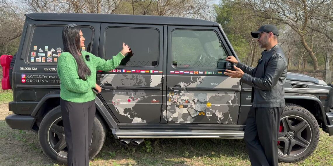 Mercedes G-Wagon Driven From USA To India