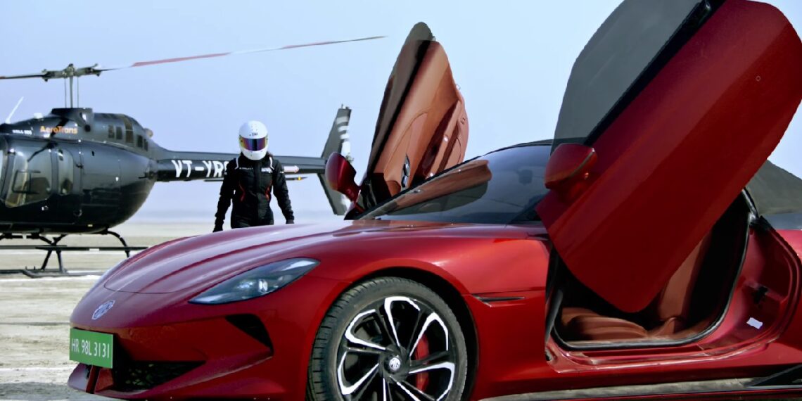 MG Cyberster Land Speed Record 2025