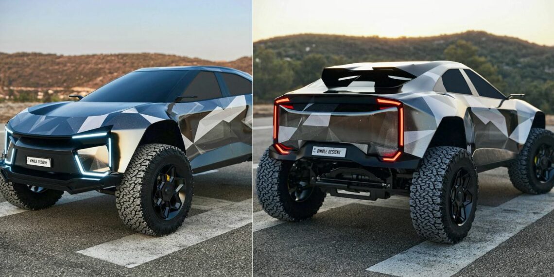 Modified Mahindra BE 6