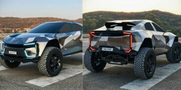 Modified Mahindra BE 6
