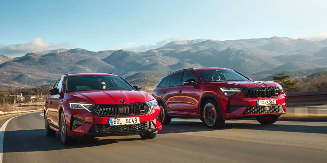 New-Generation Skoda Octavia RS and Kodiaq RS