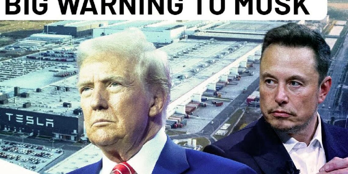 Trump Warns Elon Musk Before Selling Tesla Cars in India