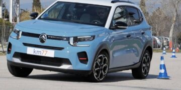 2025 Citroen e-C3 Moose Test