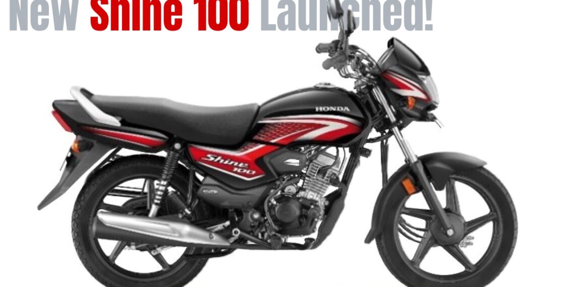 New 2025 Honda Shine 100 OBD2-compliant