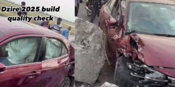 Maruti Dzire Major Accident