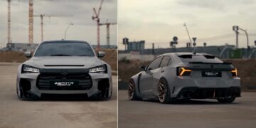 Maruti Dzire Widebody Kit Concept