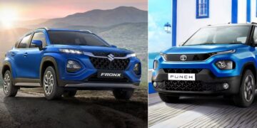 Maruti Fronx and Tata Punch Sales