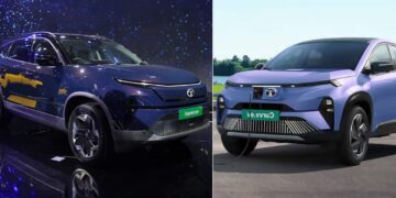 Tata Harrier EV vs Curvv EV Comparison