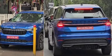 2025 Skoda Kodiaq Spotted Testing in India