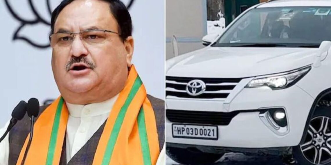 BJP President JP Nadda's Toyota Fortuner Stolen in Delhi