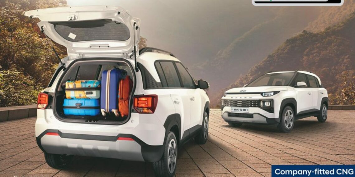 Hyundai Exter Hy-CNG EX Variant Official Image