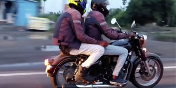 Royal Enfield 250cc bullet side profile
