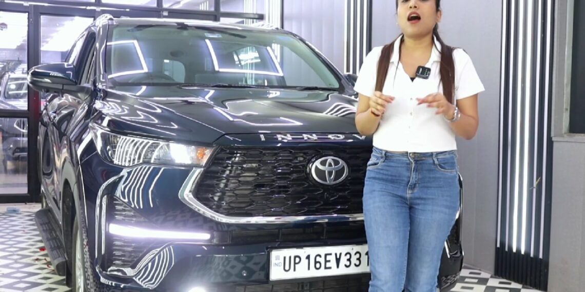 Base Toyota Innova Hycross Converted into Top Model