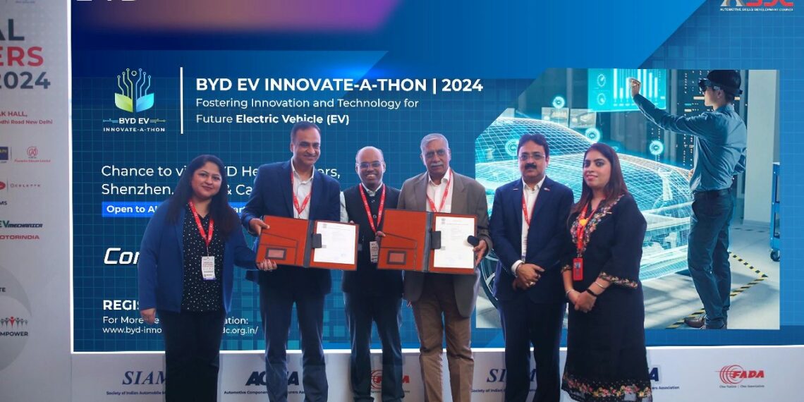 BYD EV INNOVATE-A-THON at Thapar Institute