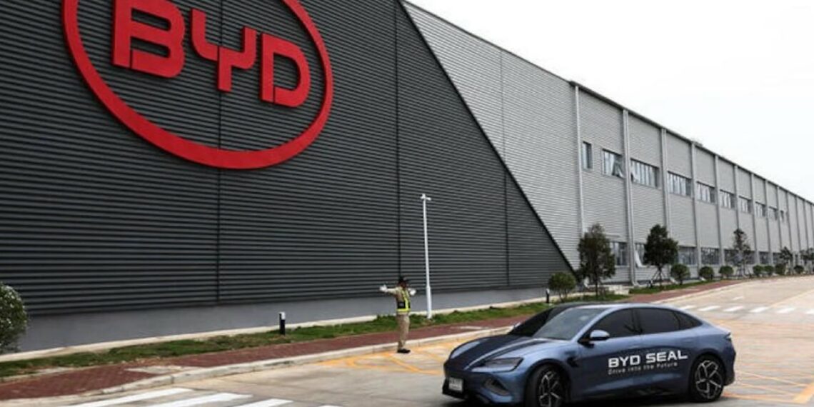 byd production plant India