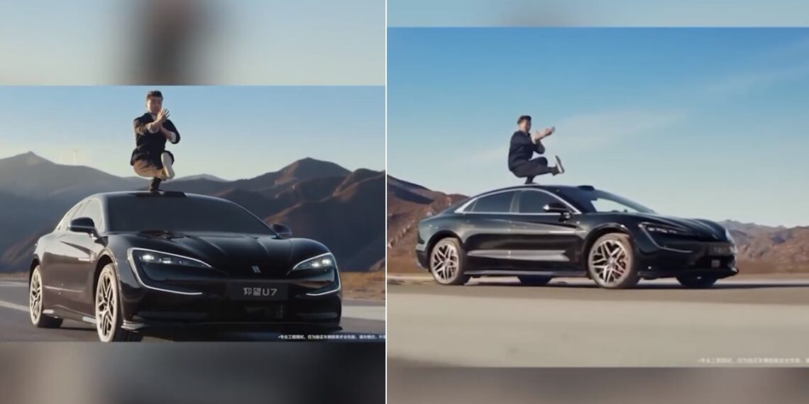 BYD Yangwang U7 Kung-Fu Stability Challenge