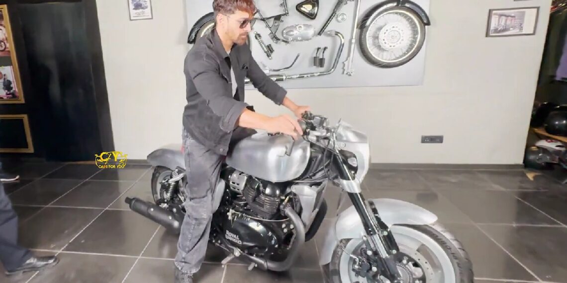 Harshvardhan Rane Buys New Custom Royal Enfield Shotgun 650