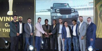Mahindra Thar Roxx Car of the Year at Acer Faster Awards 2025
