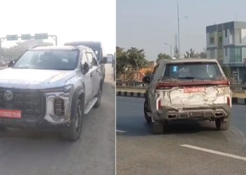 MG Majestor Spied on Road