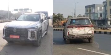 MG Majestor Spied on Road