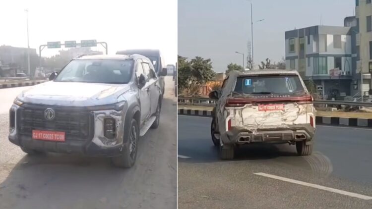 MG Majestor Spied on Road