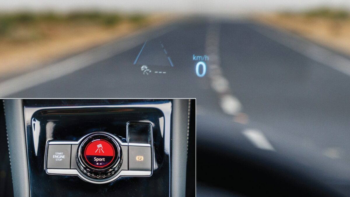 New VW Tiguan R-Line Head-up Display and Gear Selector