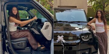 Sonam Bajwa Buys Land Rover Defender