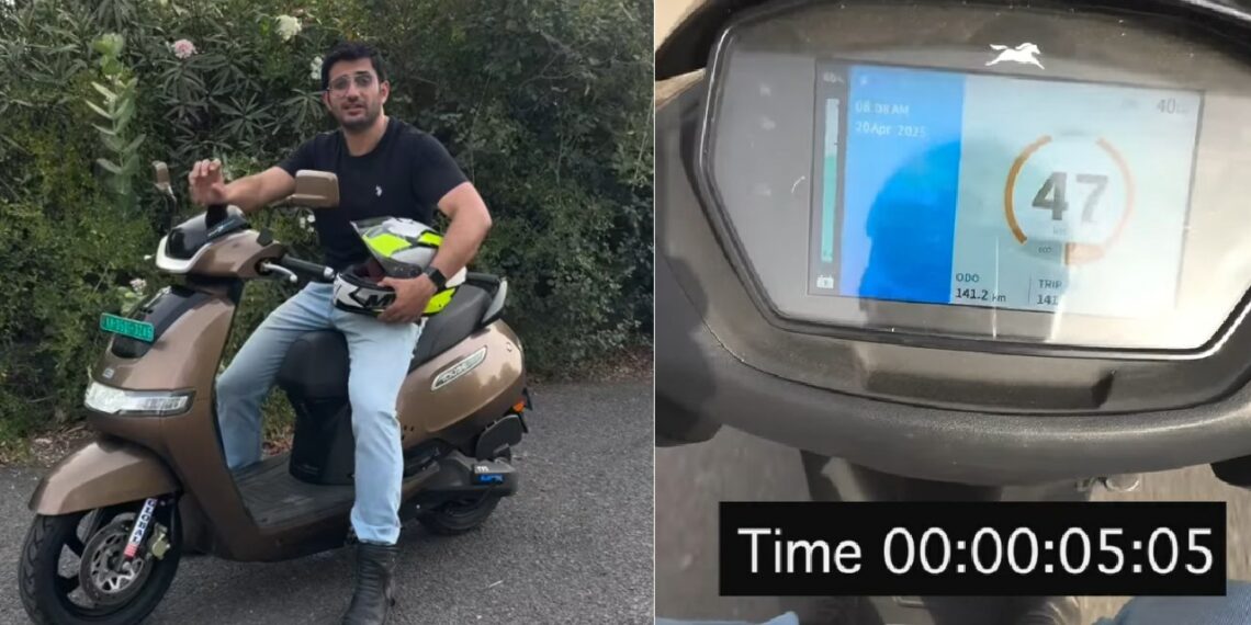 TVS iQube Acceleration Test