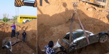 Underground BMW Comes Out After One Year