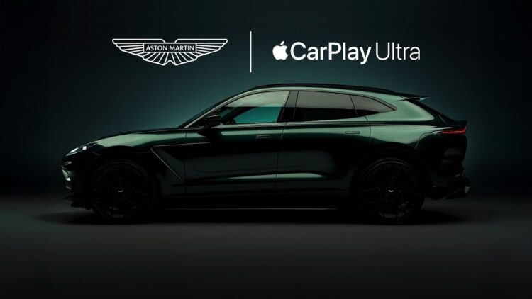 Aston Martin Debuts Apple CarPlay Ultra for iPhone Users