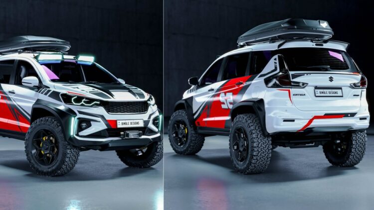 Maruti Ertiga Off-Road Concept