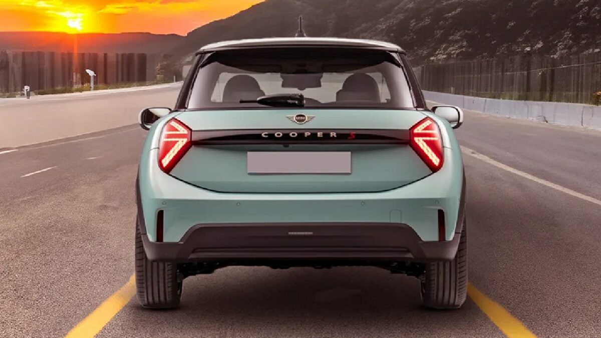 Mini Cooper S Rear Profile