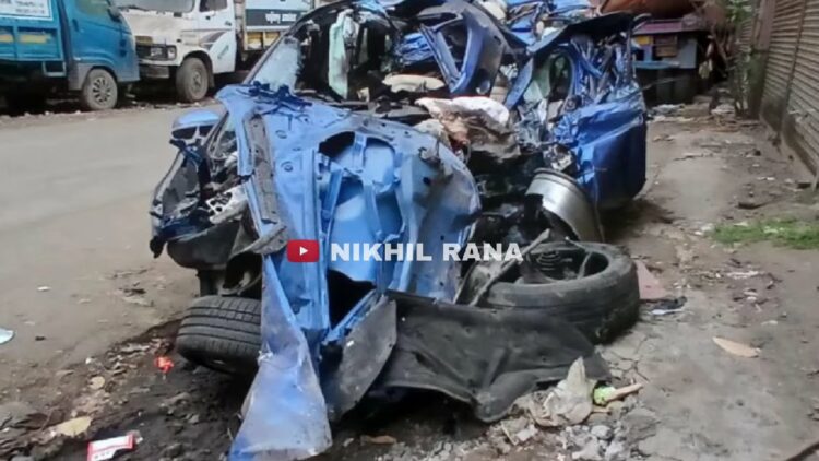 BMW High Speed Crash Mumbai