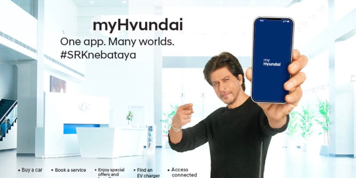 myHyundai App Shahrukh Khan