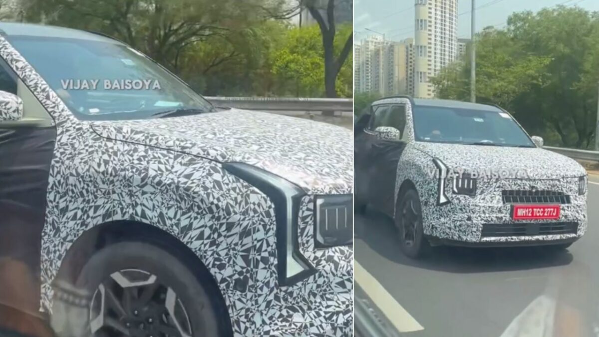 New Generation Kia Seltos Spied Testing