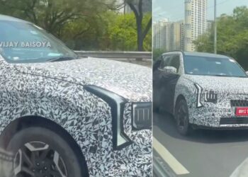 New Generation Kia Seltos Spied Testing