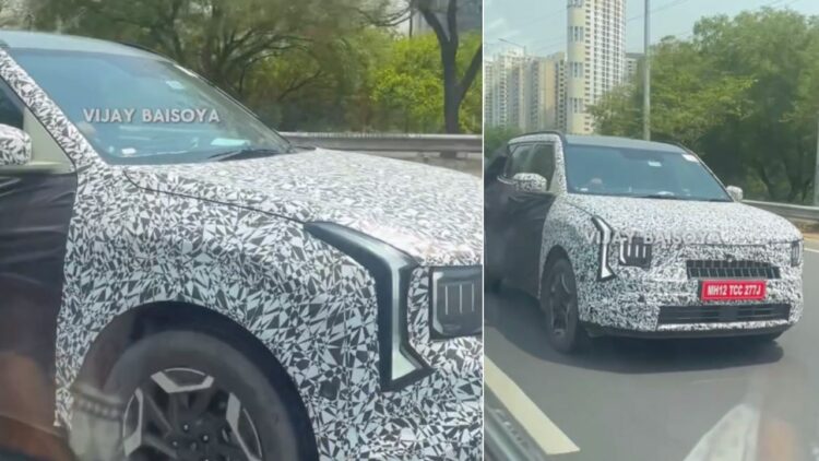 New Generation Kia Seltos Spied Testing