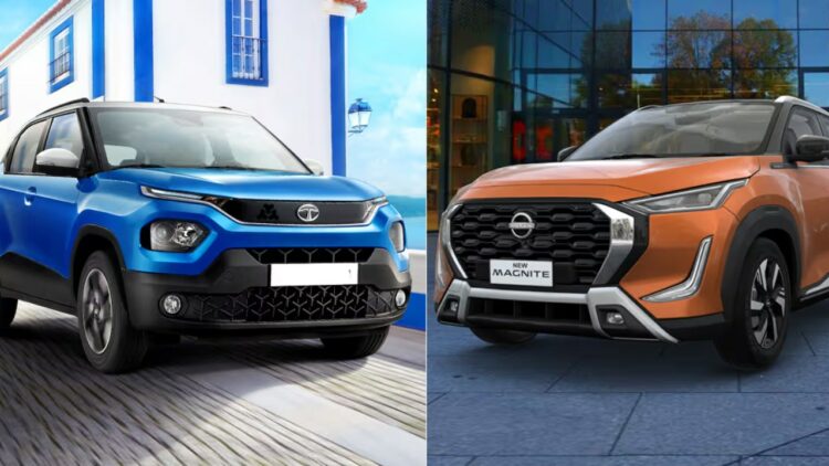 Nissan Magnite CNG vs Tata Punch CNG Comparison