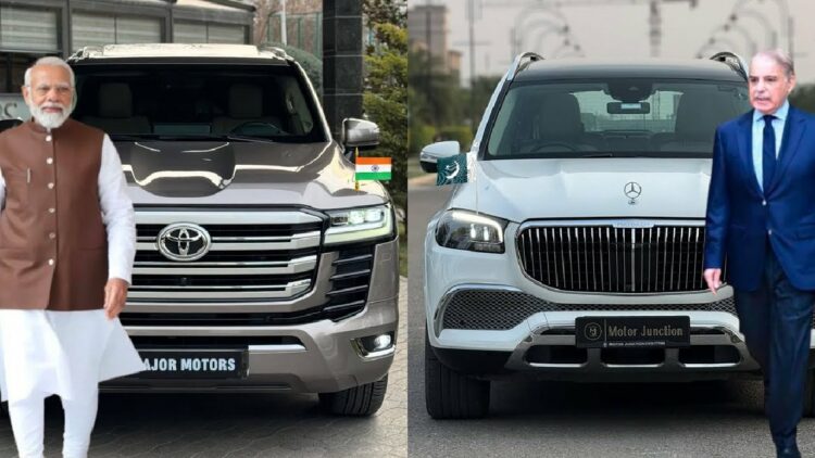 PM Narendra Modi vs Pakistani PM Shahnavaz Sarif Car Collection Comparison