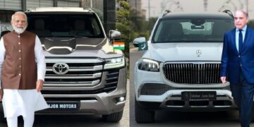 PM Narendra Modi vs PM Shehbaz Sharif Car Collection Comparison