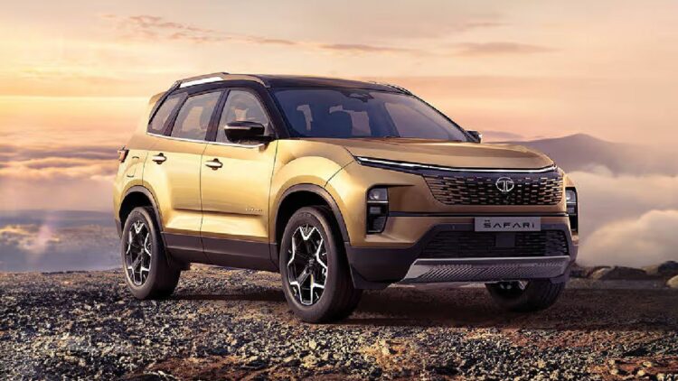 Tata Safari Front Three Quarters