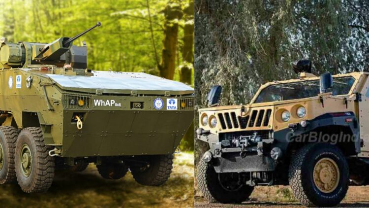Top 10 Army Vehicles from Tata and Mahindra