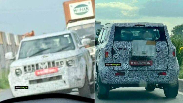 2026 Mahindra Bolero Spied Testing